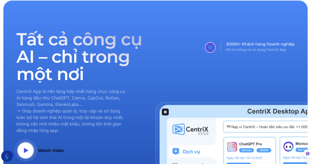 Tạo báo cáo tự động, chuẩn chỉ và trực quan với CentriX Business
